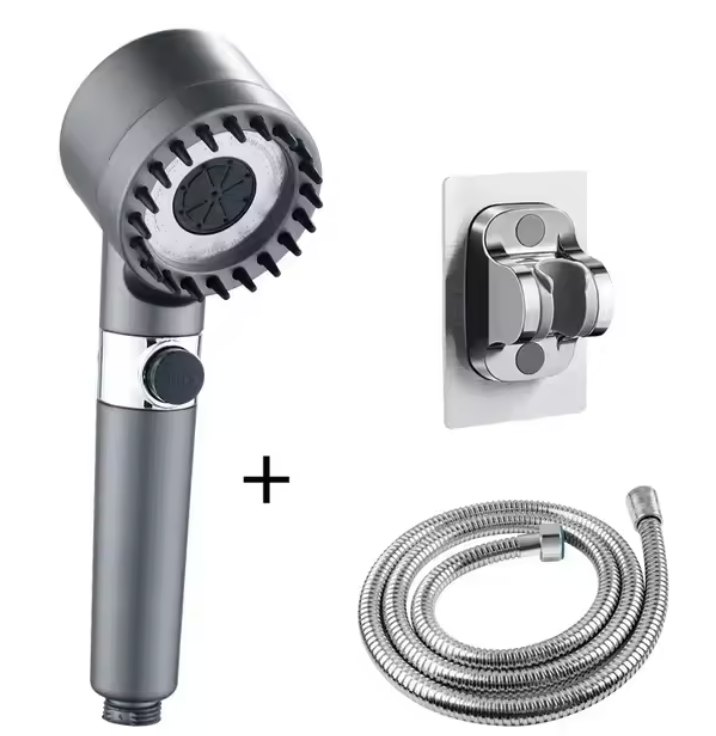 FILDUO Filtered Shower Head — 4 Spray Modes, High Pressure