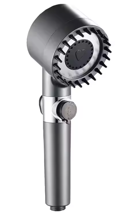 FILDUO Filtered Shower Head — 4 Spray Modes, High Pressure